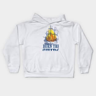 Burn the ships Kids Hoodie